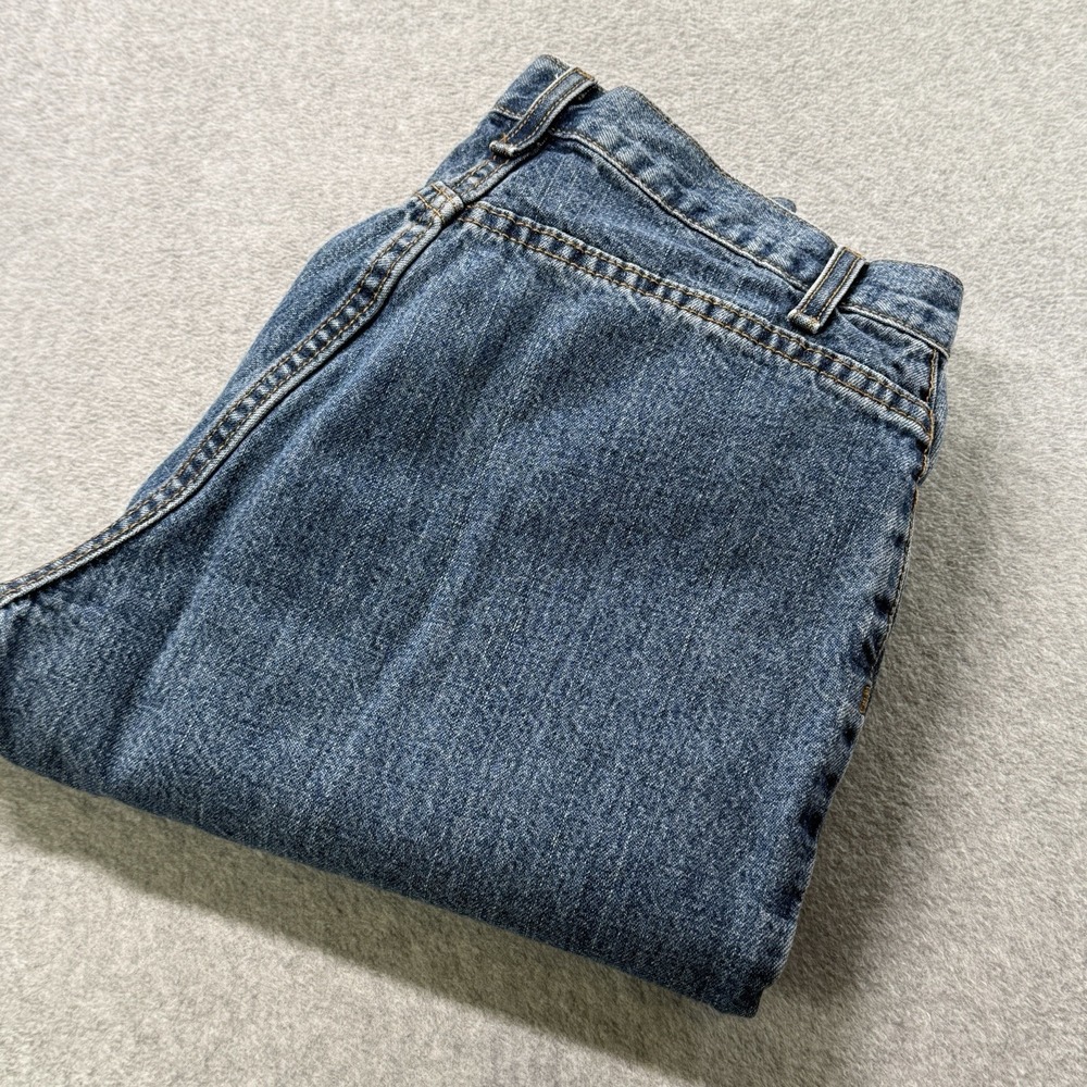 Vintage High Rise Zena Mom Jeans Dark Wash Denim‎ Made In USA Mom Jeans Y2K Wear